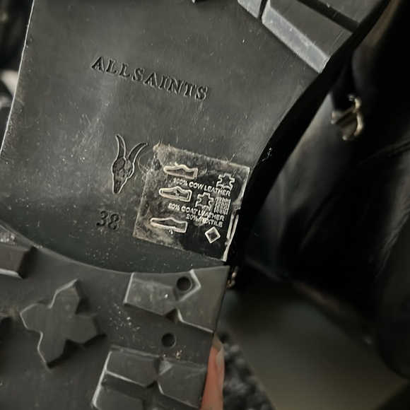 ALLSAINTS Franka Leather Hiker Boot - Picture 10 of 11